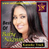 Kando Kene Mon Karaoke By Baby Naznin (Mp4)